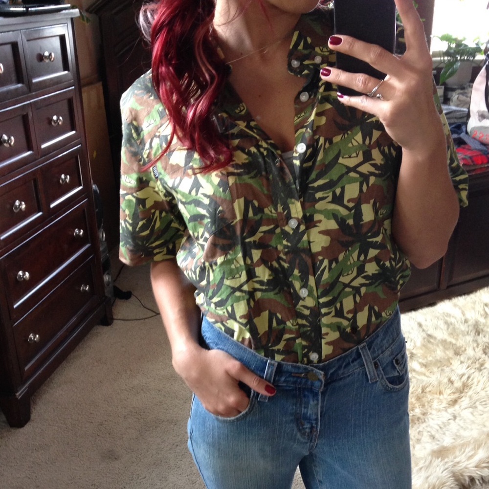 Camouflaged Rebel8 button down